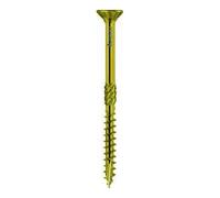 Eurotec Eurotec Vis à bois Paneltwistec tête fraisée jaune 8 x 360 mm T40 Quantité:50