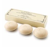 Eurotel Coffret 3 Savons Cologne avec Huiles Essentielles de Muguet et Beurre de Karité, 75g chacun, pour Visage et Corps