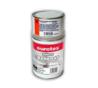 Eurotex Peinture de restauration de sanitaires, baignoires, vasques, toilettes 1 litre