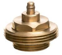 Eurotronic 700109 Adaptateur Métal Gampper M 20 à 10 mm T pour Thermostats Électroniques de Radiateur, Métal