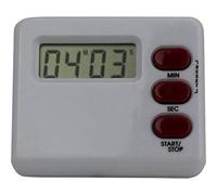 EUROTIME M902012C Minuteur numérique Blanc Rouge