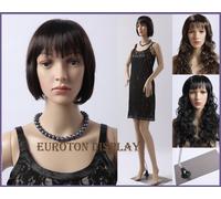 Euroton SF-8 Mannequin femme 2 perruques gratuites cheveux longs