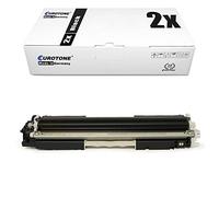 Eurotone 2X Toner Cartouche pour Canon I-Sensys LBP7010c LBP7018c remplacé Noire EP 729
