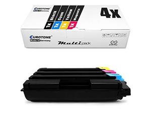 Eurotone 4 Tonerkassettes Compatible Kyocera TK5150 Laser Noir