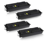 Eurotone 4X Rebuilt Toner Compatible pour Kyocera TK475 Kyocera Mita FS-6025MFP FS-6030MFP FS-6525MFP FS-6530MFP (4X TK-475)