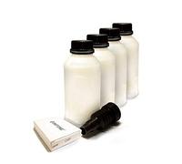 Eurotone 4X Refill Toner Poudre + Chip pour OKI ES 6410 remplit Noir Set