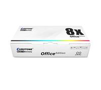 Eurotone 8X Müller Printware XXL Toner dans Le Set pour Ricoh Aficio MP C3003sp C3003zsp C3004A SP C3004SP MP-C-3003 MP-C-3004 remplacé 841817 841820 841819 841818