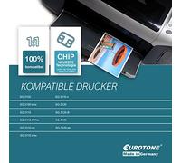 Eurotone Cartouche d'encre compatible avec Ricoh SG3100 SG3110 SG3120 SG7100 Remplace GC41M M Rouge Magenta