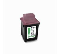 Eurotone Cartouche d'encre Compatible pour Lexmark 70XL 12A1970E remplace Z31 Z41 Z42 Z43 Z44 Z45 Z45SE Z46 Z51 Z52 Z53 Z54 Z4SE - 1x Noir
