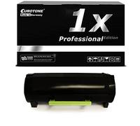 Eurotone Eurotone Toner compatible pour Lexmark MS620 Series MS621dn MS622de remplace 56F2X0E