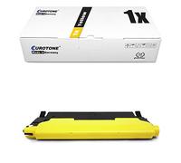 Eurotone Laser Toner Cartridge Yellow pour Samsung CLP 310 315 + CLX 3175 3170 - Alternative remplacé CLT-Y4092S Jaune