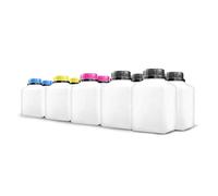 Eurotone Lot de 10 recharges de poudre + puces - Accessoires d'imprimante compatibles avec Kyocera Ecosys P7040cdn - Rempli TK-5160