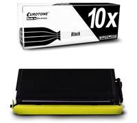 Eurotone Lot de 10 toners compatibles avec Brother Fax4750 Fax5750 Fax8350 Fax8360 Fax8750 Remplace TN6600