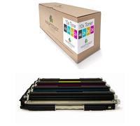 Eurotone Lot de 10 toners compatibles avec HP Color Laserjet Pro MFP M 176 177 fw n Remplace CF350A-53A 130A