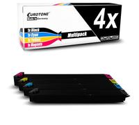 Eurotone Lot de 4 cartouches de toner compatibles avec Sharp MX2700N MX2300 MX2300N MX2700 Remplace MX-27 GT MX27GT Set