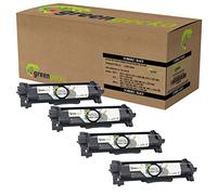 Eurotone Lot de 4 toners XXL équivalent de Brother TN 2420 I TN 2410 | pour Brother DCP-L 2530 DW, HL-L 2350 DW, MFC-L 2710 DN, MFC-L 2750 DW | Noir