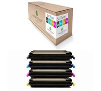 Eurotone Lot de 5 toners compatibles avec HP Color Laserjet cm 4730 F MFP FM FSK remplace Q6460A-63A 644A