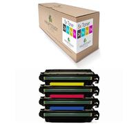 Eurotone Lot de 5 toners compatibles avec HP Laserjet Enterprise Color Flow MFP M 575 c remplace CE400A-03A 507A