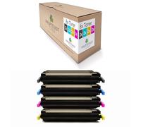 Eurotone Lot de 8 toners compatibles avec HP Color Laserjet 4700 PH DN N DTN Plus remplace Q5950A-53A 643A