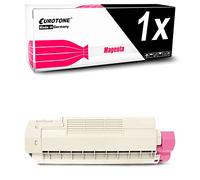 Eurotone Toner Compatible pour Oki C5650 C5750 remplace 43872306 Magenta Rouge Office Pro Edition