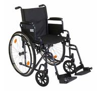EUROtops Fauteuil roulant, largeur d'assise de 46 cm et accoudoirs rabattables