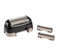 EUROtops Lot de 2 têtes de rechange pour rasoir électrique avec écran LCD - 2 lames en acier inoxydable et 1 tête de rechange