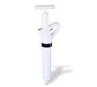 EUROtops Pompe de débouchage à air comprimé sans produits chimiques | Pour lavabo, baignoire, WC, douche et évier, mécanique, sans électricité, facile à utiliser, hygiénique
