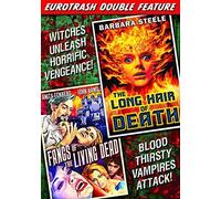 Eurotrash Double Feature: Long Hair Of Death [Dvd] Black & White