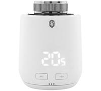 Eurotronic Comet Zero Bluetooth (Thermostat Intelligent Bluetooth avec écran LED, réglage Facile de la température avec Bluetooth Via l'application, Thermostat pour radiateurs), Blanc