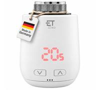 Eurotronic Comet ZZ Eco Thermostat de radiateur Intelligent avec Zigbee | Thermostat de radiateur intelligent avec Zigbee programmable, économie d'énergie, compatible avec Smart Home