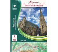 Eurovelo 6 Basel - Budapest pack of maps