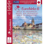 Eurovelo 6 Basel - Budapest pack of maps