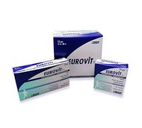 Eurovit Bleu Pansements absorbants stériles - 20 x 40 cm - Boîte de 10