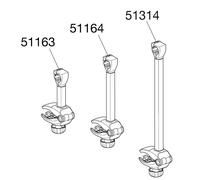 Euroway G2 3 Velos, Bras Pour 2Ãšme Velo TU