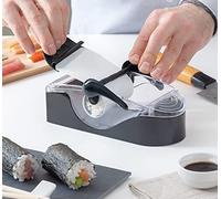 Eurowebbiz Machine à Sushis et Maki Appareil de Préparation - Plastique - Asiatique - Multi-colored - Résistant à l'eau - Durable - Passe au Congélateur - Passe au Lave-vaisselle - Réutilisable