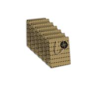Eurowrap - 32457-3Cpack - Un lot de 6 sacs cadeaux adulte - Formats moyens 21,5x10,2x25,3cm - Géométrique - Qualité supérieure, résistant :210g - idéal pour : livre, jeux, petits coffrets