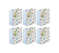 EUROWRAP 32475-3Cpack - Lot 6 sacs Moyen 21,5x10,2x25,3cm - 210g - Dragons