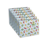 Eurowrap - 32475-6C - Un lot de 6 sacs cadeaux anniversaire - Grands formats 37,3x11,8x27,5cm - Dragons, fantastique - Qualité supérieure, résistants:210g - idéaux pour puzzles, jeux, coffrets cadeaux