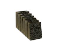 Eurowrap 32478-3Cpack - Un lot de 6 sacs cadeaux Excellia- Format Moyen - 21,5x10,2x25,3cm - 210g - Motif : Archi design noir - Emballage Cadeau, Idéal pour : Livre, Jeu, Petits cadeaux