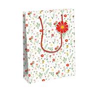 Eurowrap K-28818-BXC - Un Lot De 12 Mini Boites Assorties En Carton - Motif : Aspect Kraft, Géométrique, Bleu/Blanc/Noir - Idéal Pour : Boite à Bijoux, Boite Cadeau, Petite Boite de Rangement