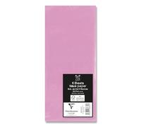 Eurowrap Papier de soie rose - 6 feuilles