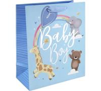 Eurowrap - Pochettes cadeaux, Bébé garçon - Pack de 6 SG38610 (L) (Coloré)