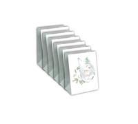 Eurowrap - X-29538-3Cpack - Un lot de 6 sacs cadeaux Noël - Formats moyens 21,5x10,2x25,3cm - Merry Christmas - Qualité supérieure, résistant :210g - idéal pour : livre, jeux, petits coffrets