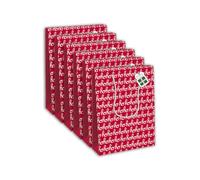 Eurowrap X-30879-2Cpack - Un Lot de 6 Sacs Cadeaux Excellia- Format large - 26,5x14x33 cm - 210g - Motif : Ohohoh à l'infini - Idéal pour : Jeux De Société, Puzzles