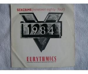 EURYTHMICS Sexcrime (Nineteen Eighty Four) 7" 45