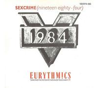 Eurythmics - Sexcrime (Nineteen Eighty Four) - Virgin - 106 974, Virgin - 106 974-100