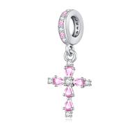 Eusense Charms pour Pandora Pendentif Ttortue Charm Croix Boussole Cheval Charme Pendentif Perles Compatible pour Européen Bracelets