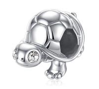 Eusense Charms pour Pandora Pendentif Ttortue Charm Croix Boussole Cheval Charme Pendentif Perles Compatible pour Européen Bracelets