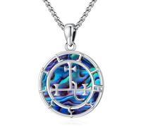 Eusense Lilith Sigil Collier Protection Amulette Pouvoir Wiccan Talisman Collier Sorcière Pendentif Spirituel Bijoux D'inspiration Cadeau pour Femmes et Hommes