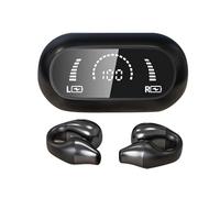 EUSIFA Casque sans Fil Bluetooth 5.2 avec Microphone HD, 20 Heures d'autonomie, Double Affichage LED, étanche IP7 pour la Course, Le Cyclisme, l'entraînement